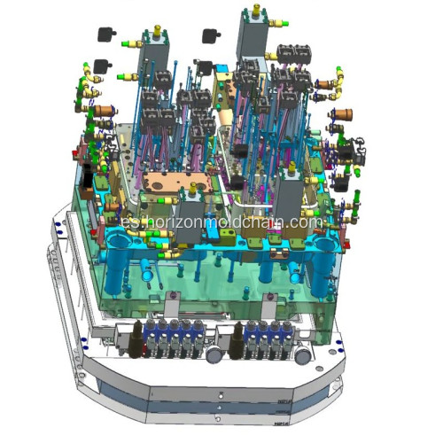 Diseño de moldes de inyección de accesorios para cargadores de electrodomésticos.